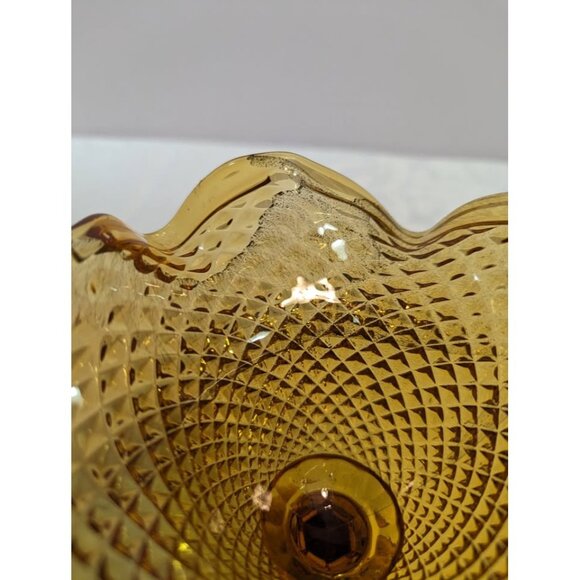 Vintage Indiana Glass Fluted Compote - Picture 5 of 8